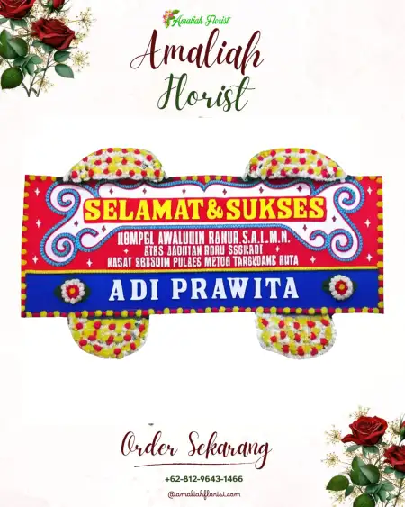 Papan Bunga Ucapan Selamat Sagulung Kota